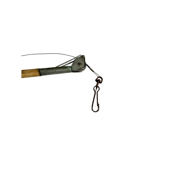 Vintage MAC-JAC Fishing Line Downrigger Counter Trolling Depth Measure Reel Boat - Picture 5 of 16